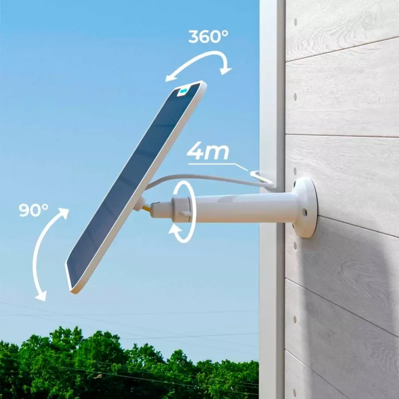 Reolink Panel Słoneczny 2 Kompatybilny z Kamerą Zasilaną Baterią 6W USB Type-C IP65