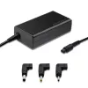 Zasilacz Qoltec 52415 przeznaczony do Samsung Sony 65 W | 3 wtyczki | + kabel zasilający