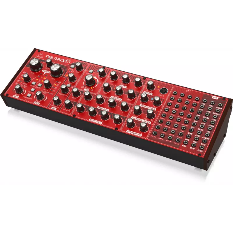 Behringer NEUTRON syntezator analogowy, czerwony