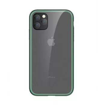 Etui ochronne na telefon COMMA do iPhone 11 Pro Max — antywstrząsowe, zielone