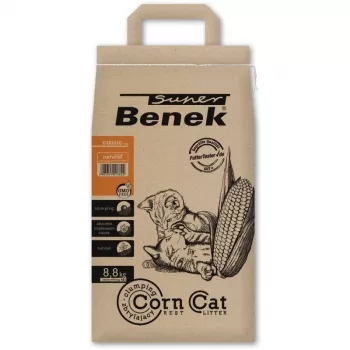 Certech Super Benek Corn Cat - Żwirek kukurydziany dla kota zbrylający 14 l