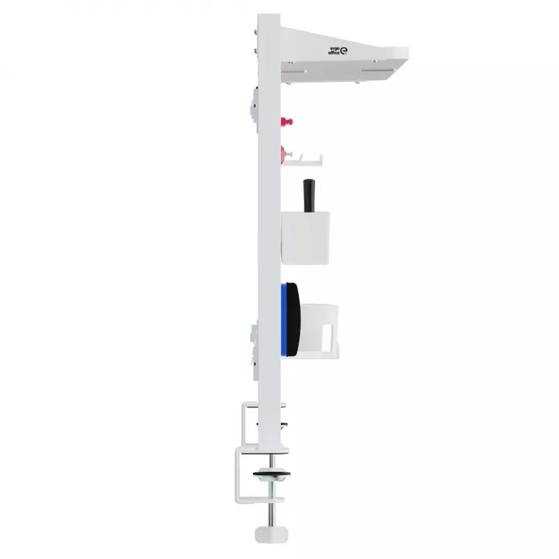 Przegroda biurkowa Ergo Office ER-300 W, szerokość 1250 mm, maks. obciążenie 10 kg