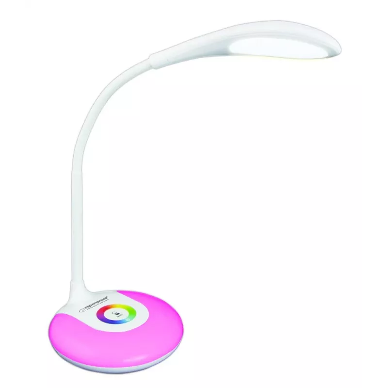 Lampa stołowa Esperanza ELD102 z niewymiennym źródłem światła 3 W LED, biała