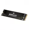 CORSAIR MP600 ELITE - SSD - szyfrowany - 2 TB - wewnętrzny - M.2 2280 - PCIe 4,0 x4 (NVMe) - 256-bitowe AES (CSSD-F2000GBMP600ENH)