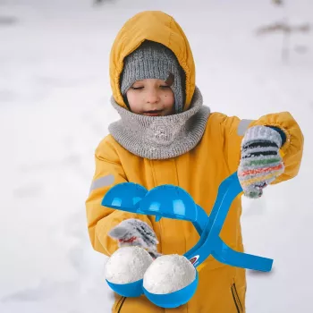 Snowball Maker Jamara Snow Play 38cm niebieski