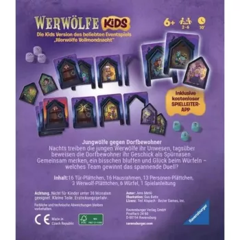 Ravensburger Wilkołaki – Noc Młodych Wilków Gra Karciana