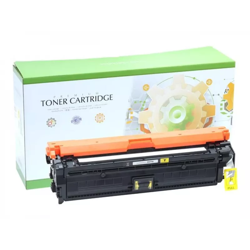 Kompatybilny zamiennik tonera STATIC do HP CE272A/CE342A/CE742A żółty regenerowany 7500 stron