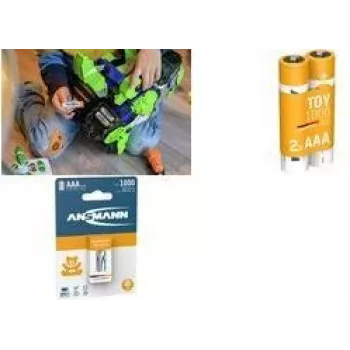 Ansmann ANS 1311-0029 - maxE NiMh Battery AAA Micro 800 mAh 2-pack - Bateria - Micro (AAA) (1311-0029)