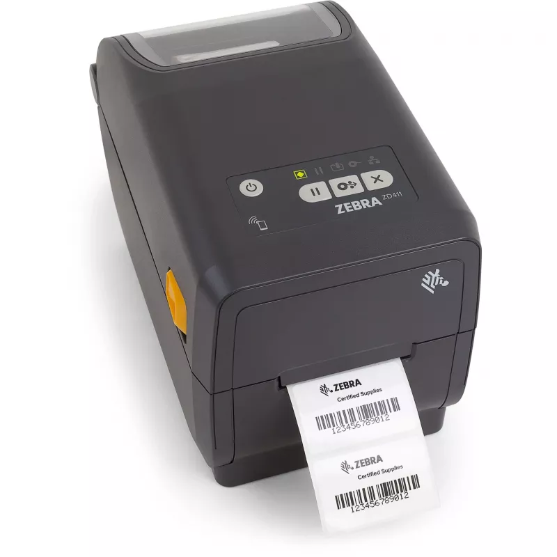 Drukarka etykiet Zebra ZD411 Transfer termiczny 203 x 203 DPI 152 mm/s Przewodowa i bezprzewodowa Bluetooth