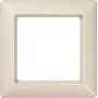 Ramka osłonowa przełącznika Jung AS 581 kość słoniowa, duroplast, 1-krotna, 80,5 x 80,5 mm