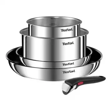 Zestaw patelni Tefal Ingenio Emotion L897S574, indukcja, odłączany uchwyt, 16/20/22/28 cm