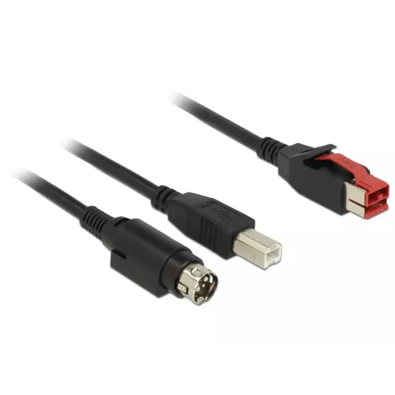 Kabel USB DeLOCK 85489 USB 2.0 3m USB B Czarny