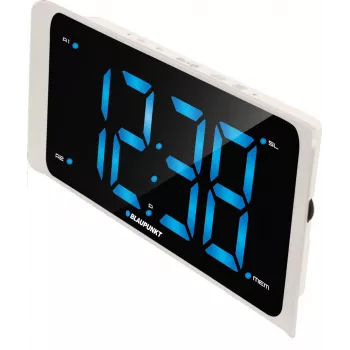 Blaupunkt CR16WH budzik Cyfrowy budzik Czarny, Biały