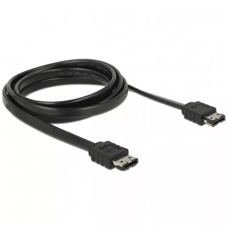 Kabel SATA DeLOCK 85641 2m eSATA czarny