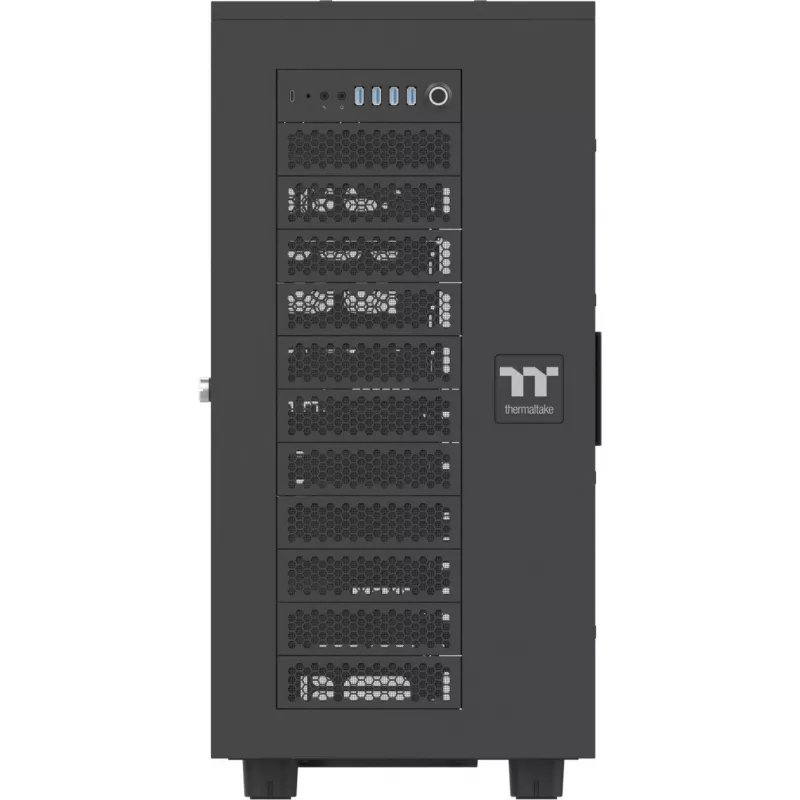Obudowa Thermaltake AX700 TG Super Tower czarna retail - Tower (CA-11B-00F1WN-00)