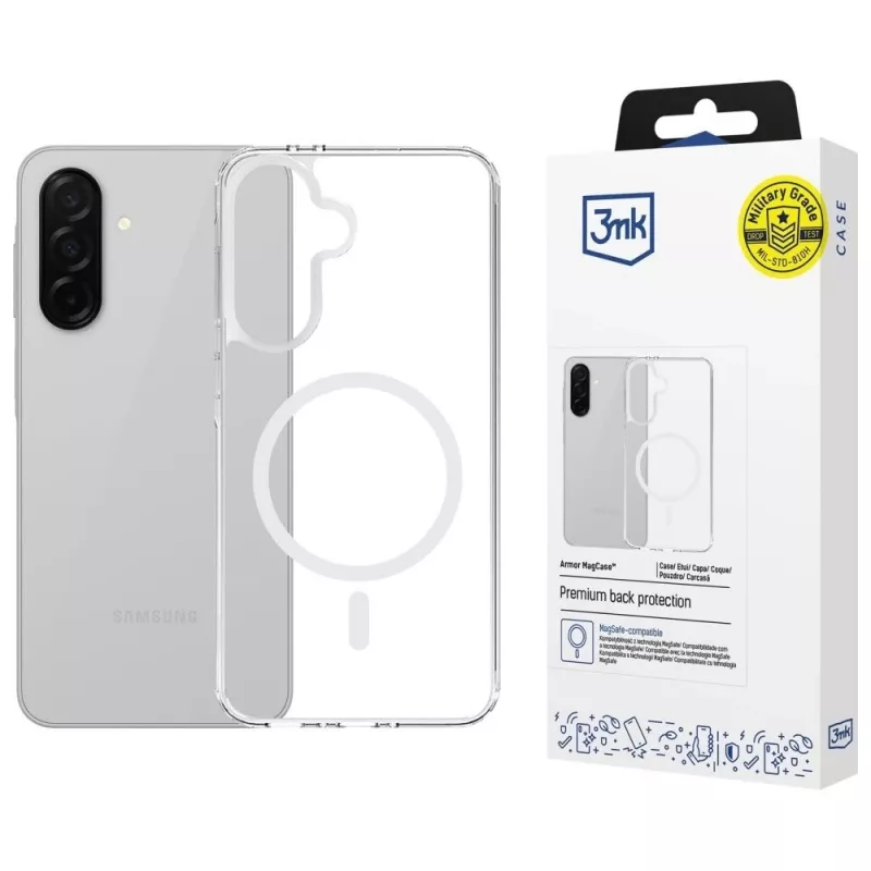 Armor MagCase Samsung A56 MagSafe przezroczysty