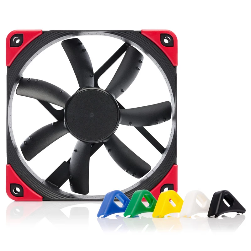 Noctua NF-S12A PWM chromax.black.swap 120mm Wentylator Obudowy