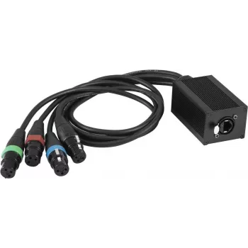 Adapter RJ45-DMX EUROLITE DNK-2 (model 70064832) — konwerter sygnału RJ45 na DMX