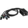 Adapter RJ45-DMX EUROLITE DNK-2 (model 70064832) — konwerter sygnału RJ45 na DMX