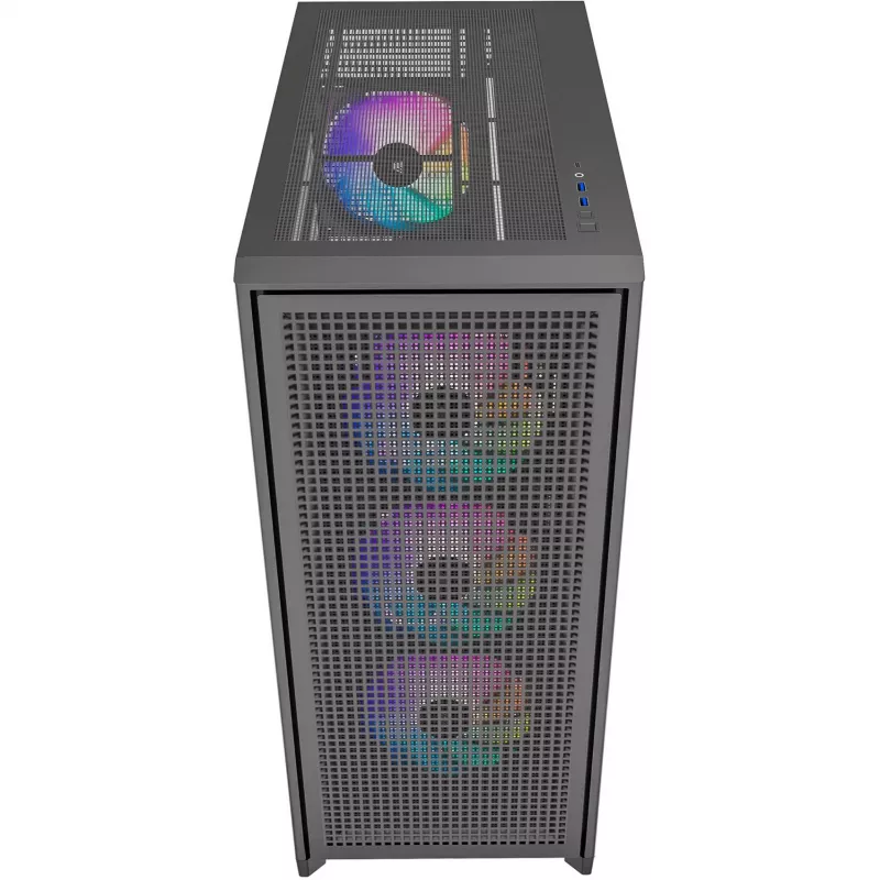 Obudowa PC Silentware Air 2000 A-RGB Czarny — midi tower, panel boczny ze szkła hartowanego