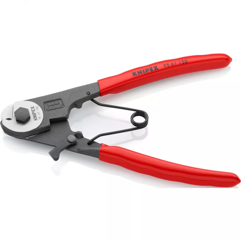 Zaciskarka do kabli Knipex 95 61 150 czarna, czerwona, srebrna