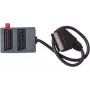 Adapter rozdzielacz SCART 2-drożny ShiverPeaks 94055 — pasywny rozdzielacz sygnału wideo/audio