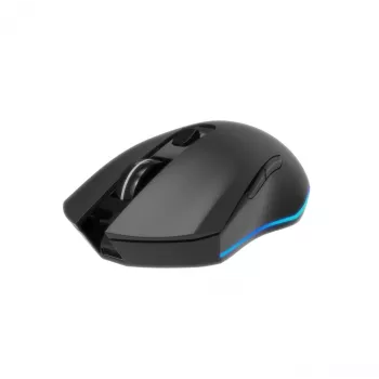 Bezprzewodowa mysz optyczna RF Gembird MUSGW-6BL-02 — praworęczna, 3200 DPI, 6 przycisków, czarna, RGB