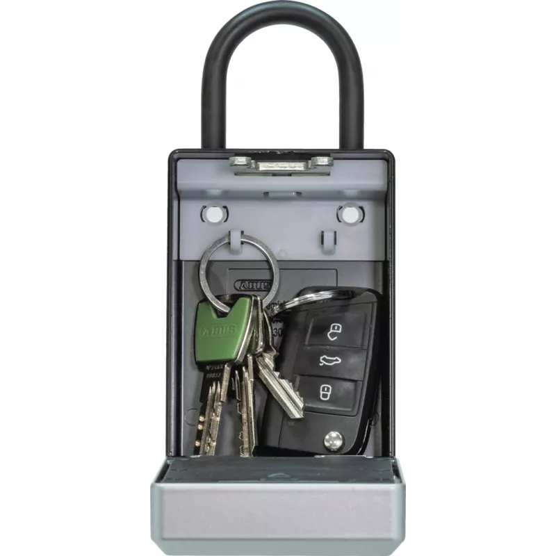 Key Garage ABUS 797 stal czarna srebrna zamek szyfrowy 82.5x63x179mm