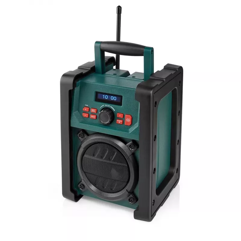 Radio Nedis RDDB3100GN 15W Bluetooth IP65 Czarny/Zielony