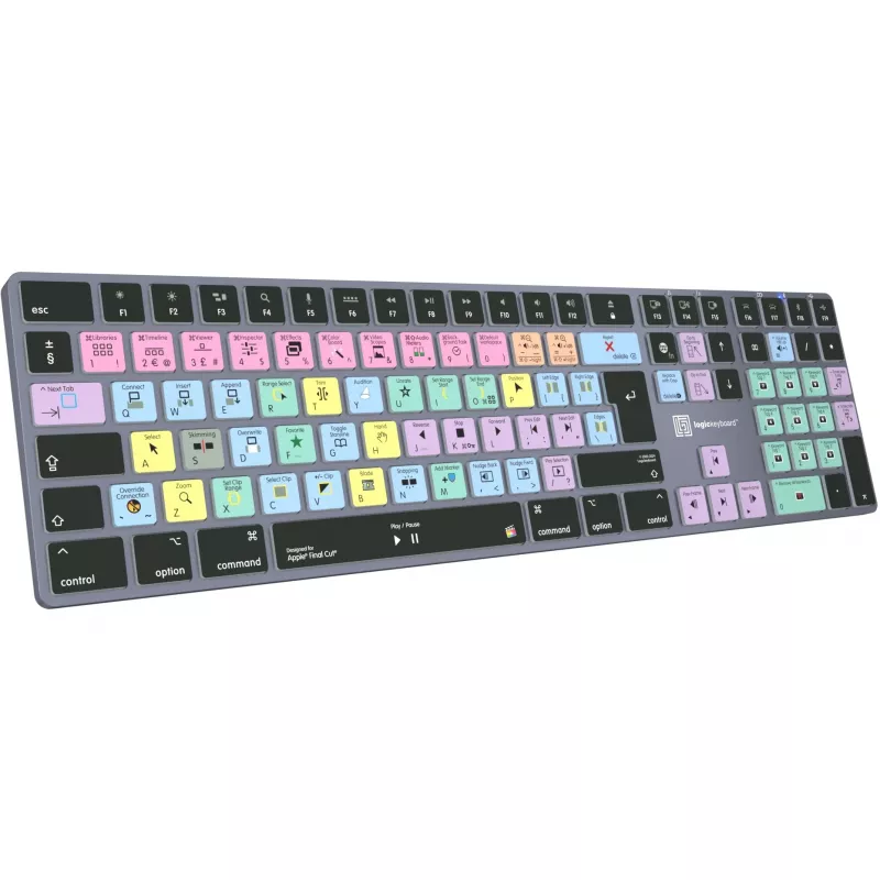 LogicKeyboard Apple Final Cut Pro X Titan UK (Mac) (LKB-FCPX10-TM-UK)