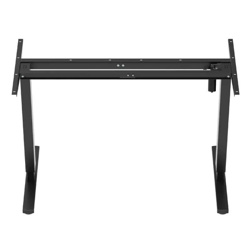Biurko elektryczne z regulacją wysokości Ergo Office, maks. wysokość 1160 mm, maks. - 80 kg, bez blatu sit-stand, czarne, ER-400 B