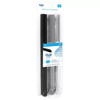 3Doodler filament do Create+ i Pro+, 250 szt., ABS, mix odcieni szarości