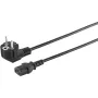 Kabel zasilający czarny S/CONN 60006-3 3 m