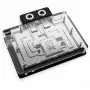 Backplate Alphacool 10260 Aluminium Chrome miedź Czarny 154mm