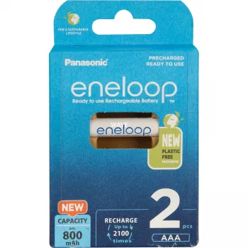 Akumulatory PANASONIC ENELOOP AAA 800 mAh 2 szt. (BK-4MCDE/2CP)
