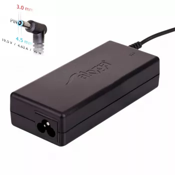 Zasilacz do laptopa Akyga AK-ND-26 dla HP, 90 W, 19,5 V, 4,62 A, 4,5 x 3,0 mm + pin
