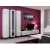 Cama zestaw mebli do salonu VIGO 2 biały/biały połysk