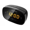 Zegar radiowy Muse M-150CR z tunerem FM PLL, wyświetlaczem LED 1,52 cm, alarmem (radio/brzęczyk), AC 230V / baterie AAA