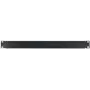 Inter-Tech - Półka szafy rack - pusta półka - Czarny - 1U - 48,3 cm (19 inch) (88887149)