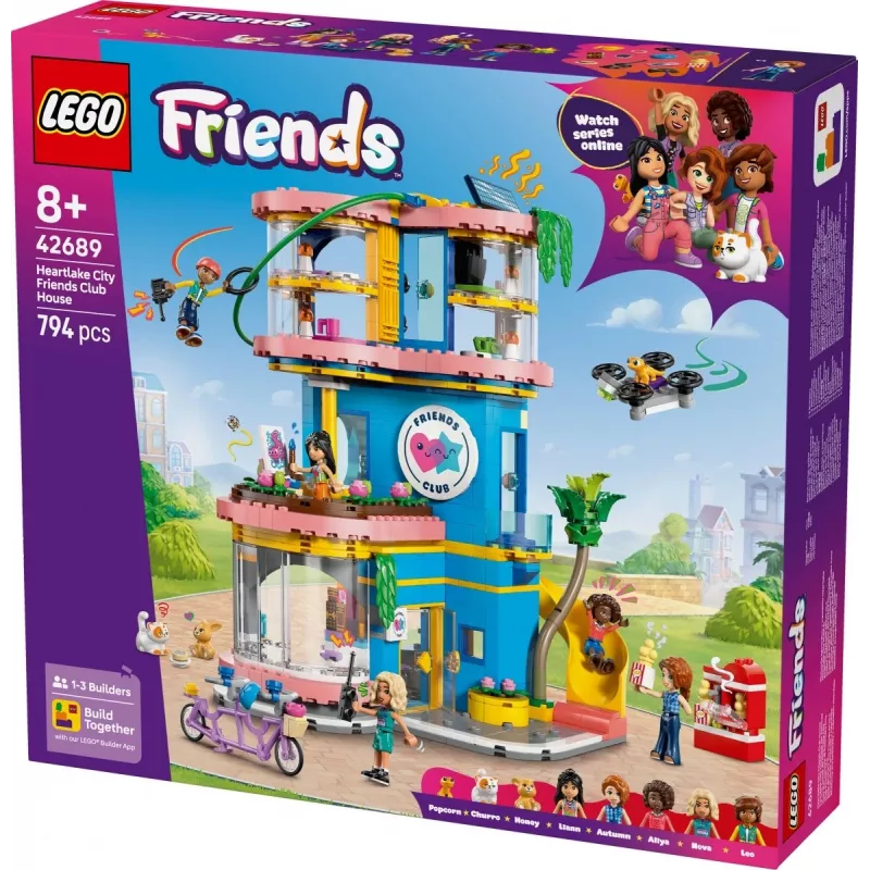 Klocki Friends 42689 Klub Przyjaciół Heartlake City