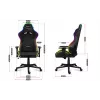 Huzaro Force 6.2 Mesh RGB fotel gamingowy