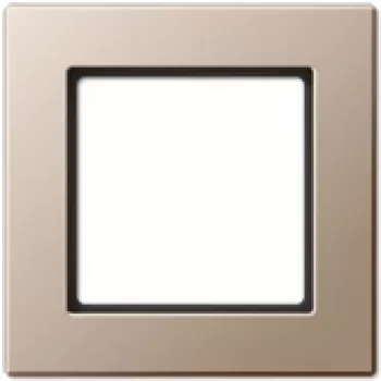 Płytka maskująca włącznika ściennego JUNG AC 581 CH Champagne, duroplast, 84×84 mm