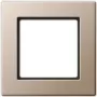 Płytka maskująca włącznika ściennego JUNG AC 581 CH Champagne, duroplast, 84×84 mm