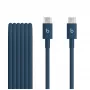 Apple USB-C na pleciony kabel - Nitro Navy - kabel - cyfrowy/do transmisji danych