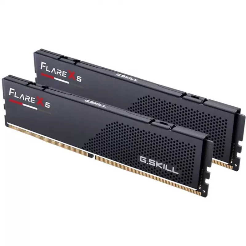 G.Skill Flare X5 F5-5200J4040A32GX2-FX5, 64 GB, 2 x 32 GB, DDR5, 288-pin DIMM - G.Skill Flare X5 F5-5200J4040A32GX2-FX5. Komponente für: PC