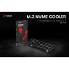 Chłodnica powietrza SAVIO M.2 NVMe 2280 AK-60 Czarny radiator dla SSD 22x80 mm