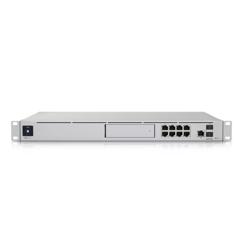 Bramka UBIQUITI Dream Machine Special Edition — szafa 1U, 8x RJ-45 LAN, PoE, procesor 1,7 GHz, 4 GB DDR4, 16 GB flash, ekran dotykowy 3,3 cm