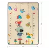 Mata piankowa Play Foam Mat milly mally model 4688 — zwijana mata do zabawy z nadrukiem misia i wieloryba