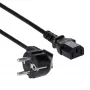 Akyga AK-PC-05C kabel zasilający, CEE 7/7 na IEC C13, miedziany 3 x 1 mm², 5 m, czarny