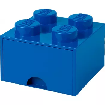 LEGO Brick Drawer 4 niebieski, pudełko do przechowywania niebieskie